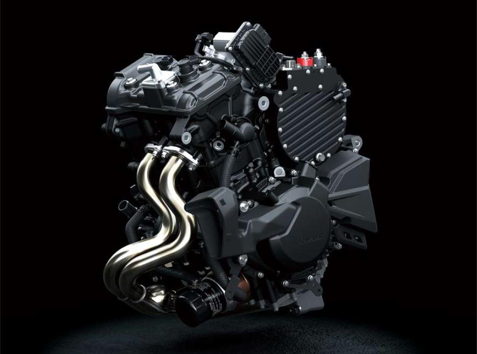 Μοναδική μονάδα ισχύος «Strong Hybrid†»: Δικύλινδρος κινητήρας εσωτερικής καύσης παράλληλης διάταξης 451 κ.εκ. + Ηλεκτροκινητήρας