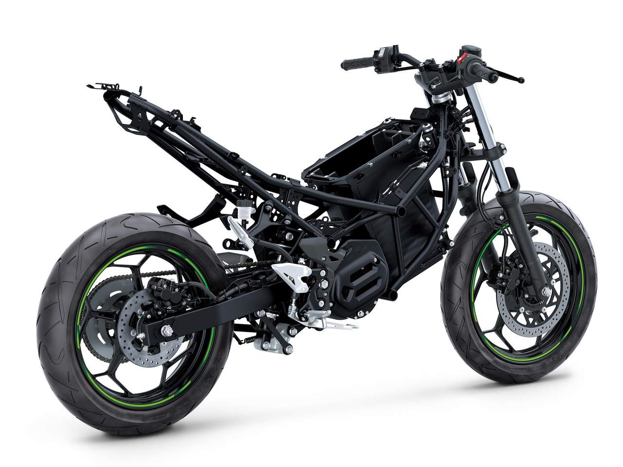 Στιβαρή κατασκευή: Πλαίσιο μοτοσυκλέτας σχεδιασμένο από την Kawasaki